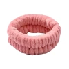 Soft facial cleansing hair bands, cute hair ties for girls, sports yoga hair bands, headwear, hair rings, hair accessories in solid colors Item Picture